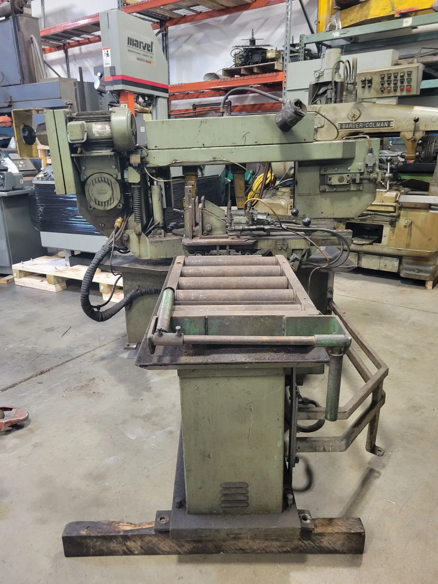 13" Hyd-Mech #S-20A, horizontal band saw, 75-330 FPM, flood coolant, 3 HP, 220 V., 3 Ph. - Image 6