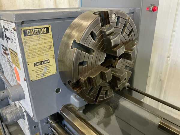 20" x 100" Standard, Modern #20/100, engine lathe, 13" swing over cross slide, 4-jaw 16" chuck, 15 HP, 1982 - Image 8