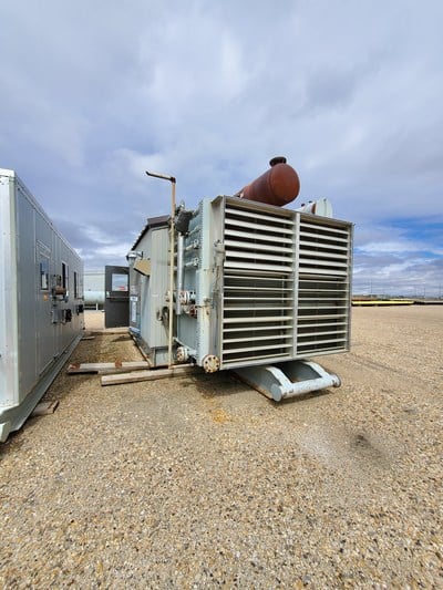400 HP Ariel #JGJ/2, reciprocating compressor, 2-stages, Waukesha F18GL NG engine, Air-X-Changers 84VI - Image 1