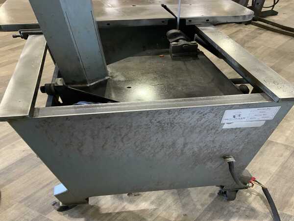 8-1/2" x 14" Roll-In #EF1459, vertical band saw, 120" x 3/4" blade, 30" x 18-1/2" table, 1 HP - Image 6