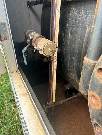 72" x 8' R. Pollitt Flare Knockout, 40 bbl, 15 psi, sour, 2003 - Image 4