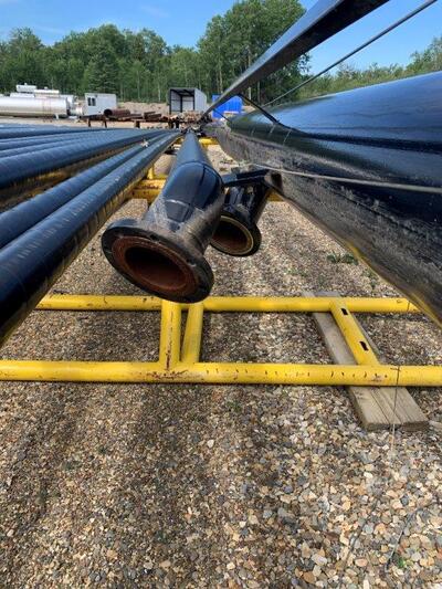 8" x 60' FlareTech Free Standing Flare Stack, dual 8" and 6", FT-PMI-XPH-2 ignition, 2018 - Image 5