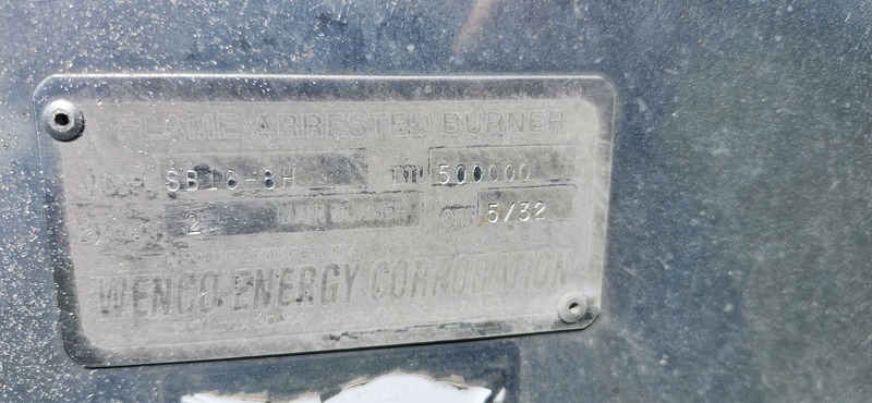 0.5 MMBTU/hr Sweet Heat Medium, 6" x 12', 3130 psi, w/ 16" x 7.6' separator at 1440 psi, 1999 - Image 2