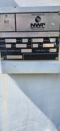 1 MMBTU/hr Sweet Heat Medium, 3" x 15', 2025 psi, 1998 - Image 3