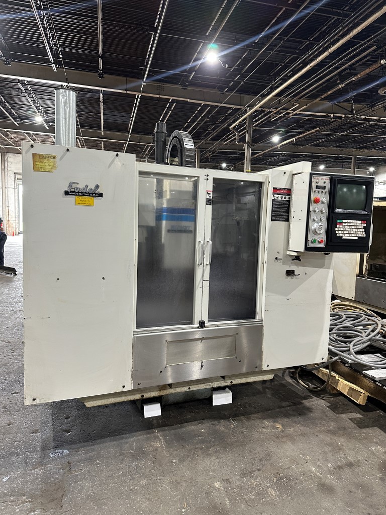 Fadal #VMC15XT, CNC vertical machining center, 4-Axis, 16" x35" tbl., 88HS, 1995 - Image 2