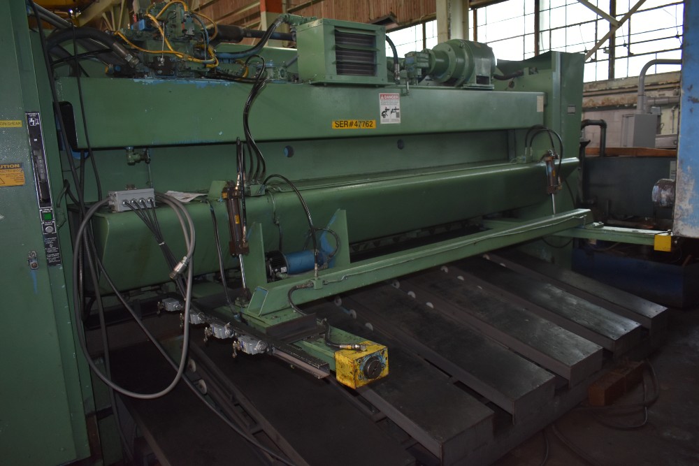 1/2" x 12' Cincinnati #500HSX12, hydraulic power squaring shear, 48" front operated power back gauge, 15 - Image 4