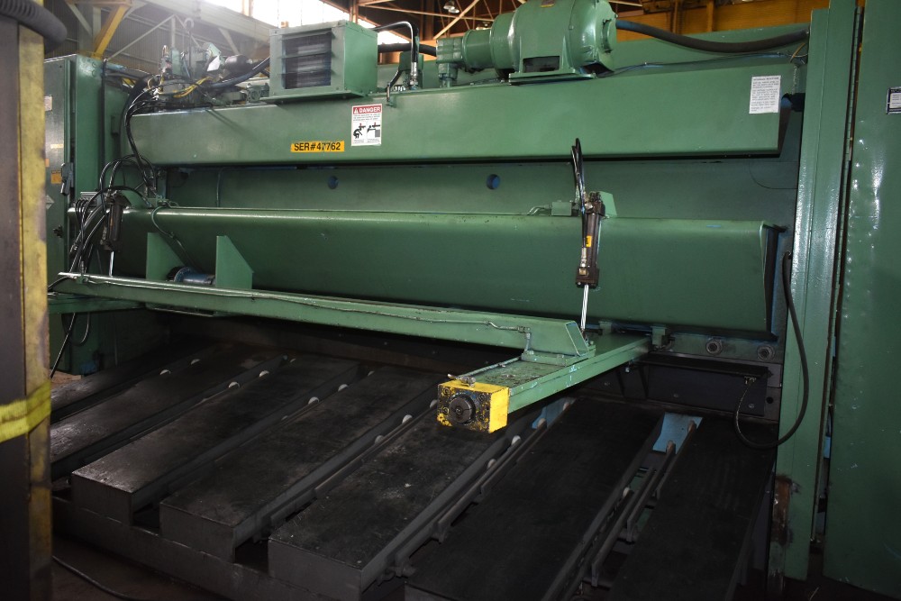 1/2" x 12' Cincinnati #500HSX12, hydraulic power squaring shear, 48" front operated power back gauge, 15 - Image 5