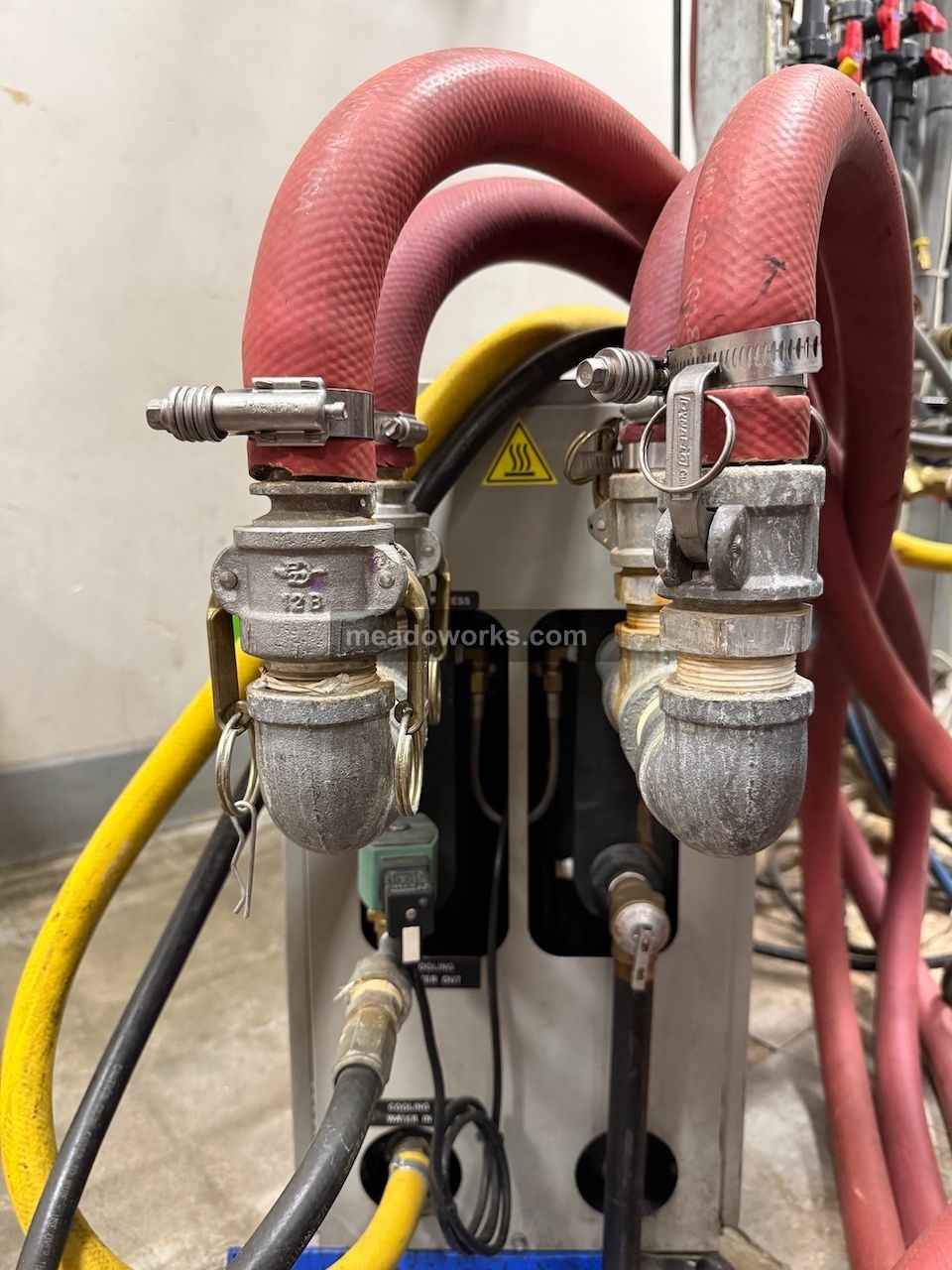 9 KW AEC #TCU075, Thermolator, 3/4 HP pump, 150 psi, 12.4 amps, 480 Volt, 2015 - Image 3