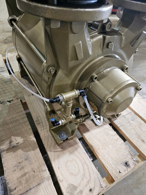 500 CFM, Dekker #DV0550B-KA2, Liquid Ring Vacuum Pump, 40 HP, oil bath bearings - Image 6
