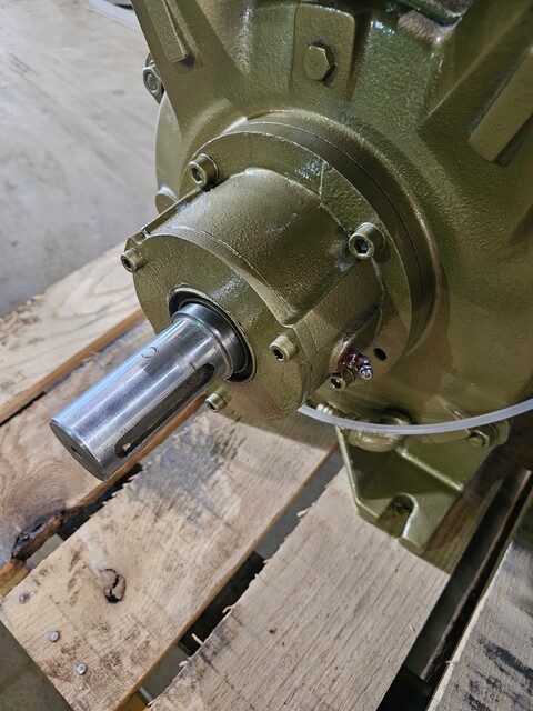 500 CFM, Dekker #DV0550B-KA2, Liquid Ring Vacuum Pump, 40 HP, oil bath bearings - Image 7