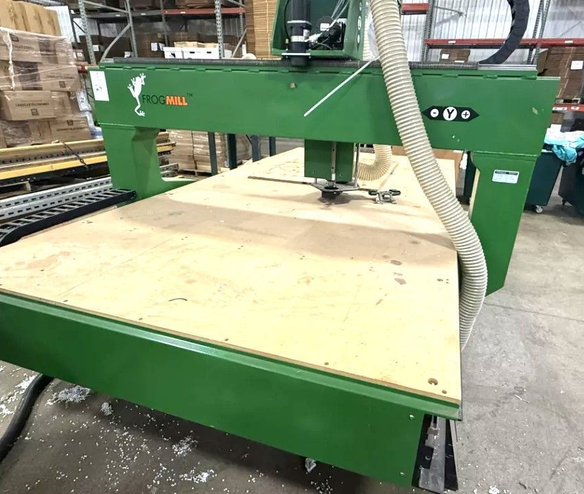 Streamline Automation #FrogMill-3D, 4-Axis CNC Router, 124" x 64" vacuum table, 26" Z stroke, 16" under - Image 2