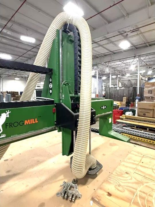 Streamline Automation #FrogMill-3D, 4-Axis CNC Router, 124" x 64" vacuum table, 26" Z stroke, 16" under - Image 3