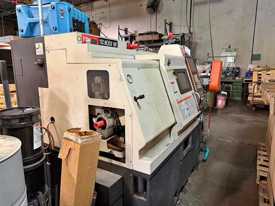 Mazak #Quick-Turn-Nexus-100, 2-Axis CNC Lathe, 21.6" swing, 24" machining length, 11" turning diameter, 6" - Image 2