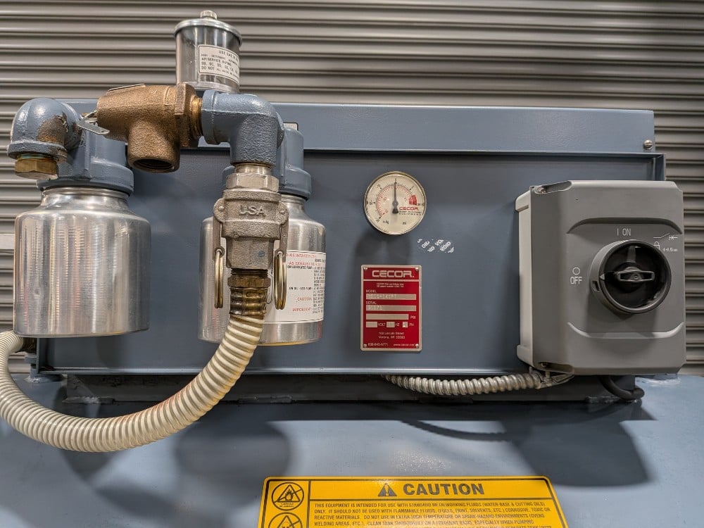 Cecor #DE10-140PT, Coolant Dispenser, 140 gallon portable tank, electric pump - Image 5