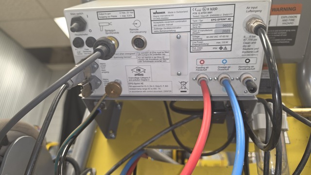 Wagner Sprint X #EPG-Sprint-XE, manual powder coating unit, box feed - Image 4