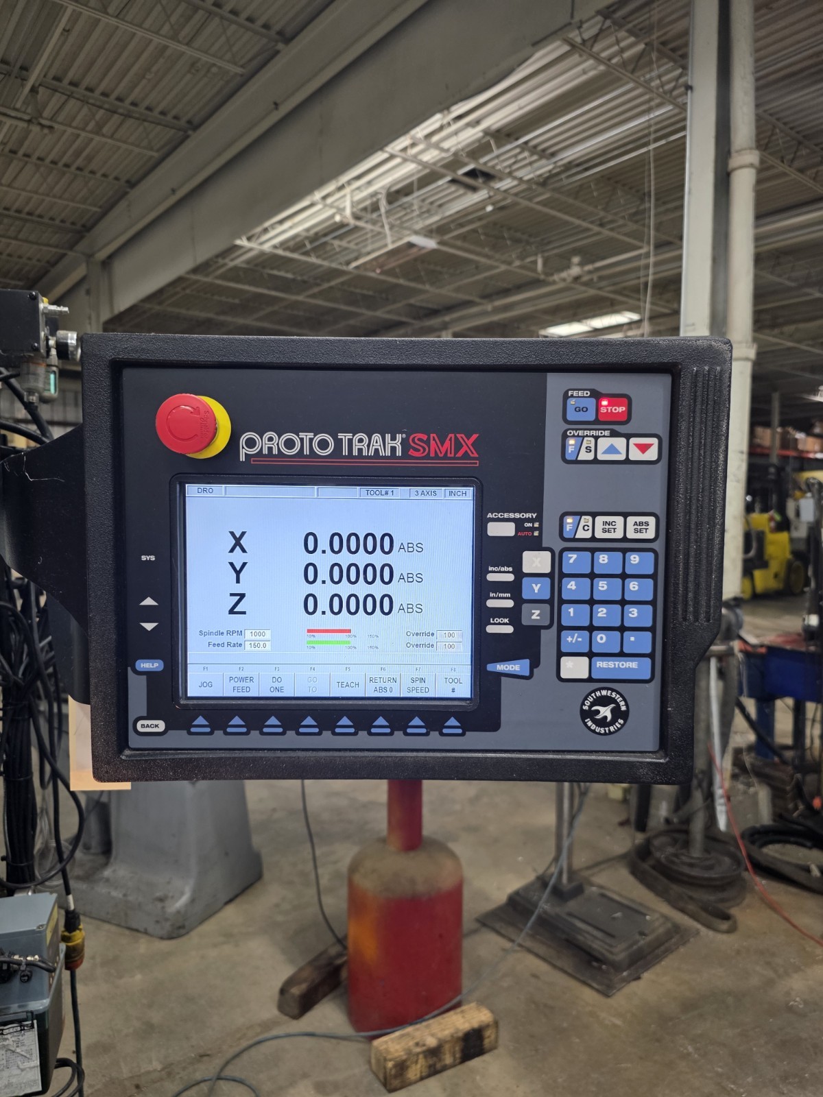 Southwestern Industries #Trak-DPM2, CNC vertical bed mill, 9" x49" table, 32" x16" x27" travel, 70-4200 RPM - Image 6