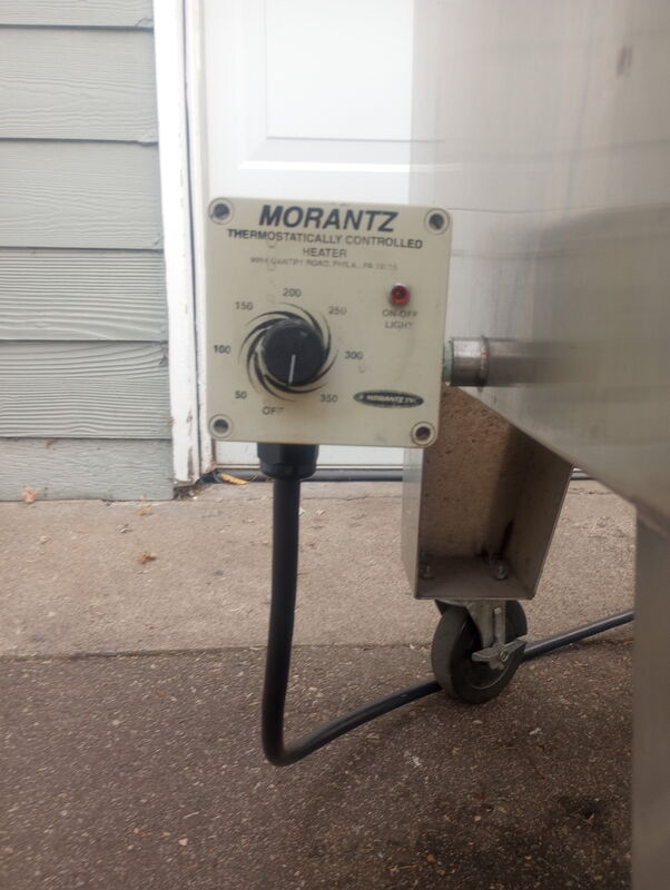 Morantz " The Brother" #Z-97, Ultrasonic parts cleaner, 97 gallon, 26" x40" x24" tank, casters - Image 2