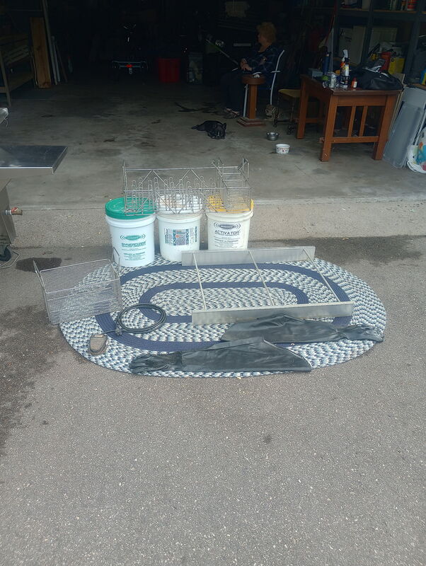 Morantz " The Brother" #Z-97, Ultrasonic parts cleaner, 97 gallon, 26" x40" x24" tank, casters - Image 4