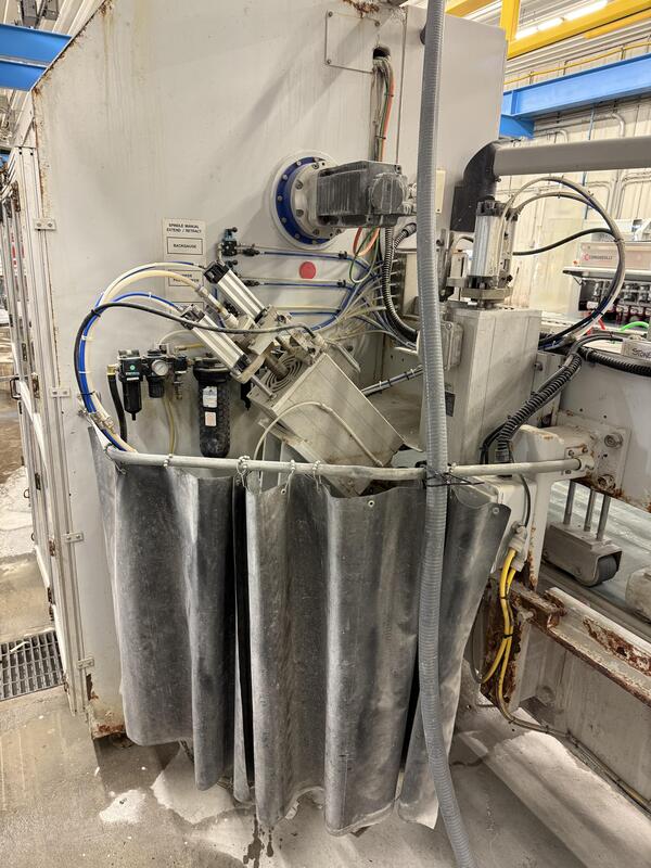 Park #VELOCITY, edge polisher, 12 spindle, 2-6cm thick, 12' Wx12'L max, 2014 - Image 5