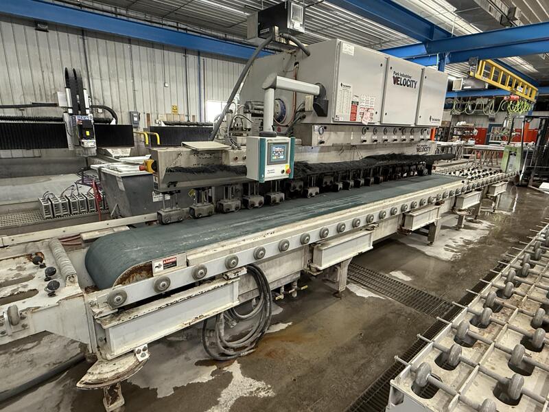 Park #VELOCITY, edge polisher, 12 spindle, 2-6cm thick, 12' Wx12'L max, 2014 - Image 7