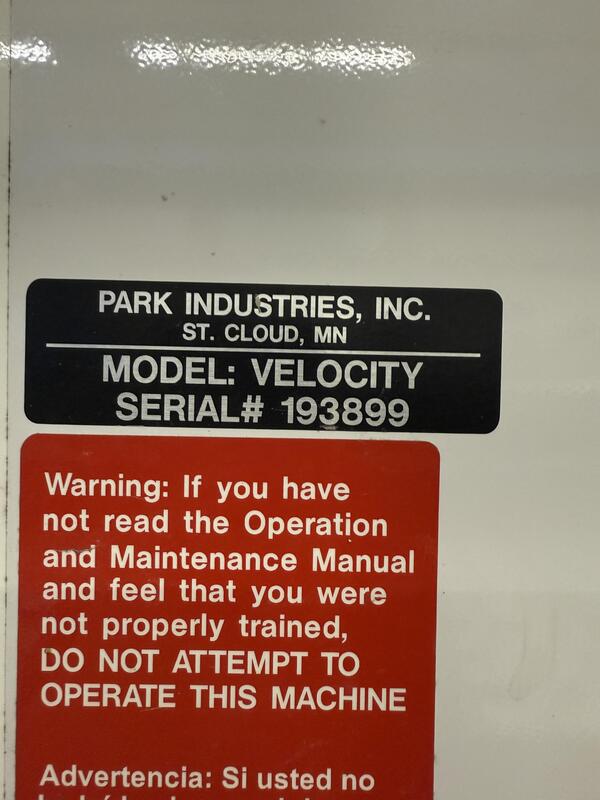 Park #VELOCITY, edge polisher, 12 spindle, 2-6cm thick, 12' Wx12'L max, 2014 - Image 10