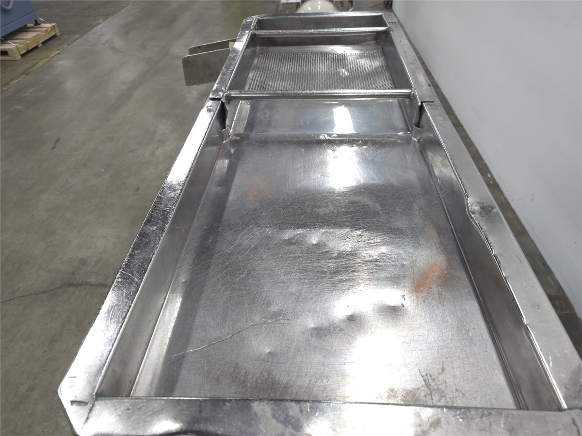 16" x 55" MGB Engineering, Stainless Steel classifier, single stage, 16" deck width, 3/16" screen, 1 HP, 230 - Image 6