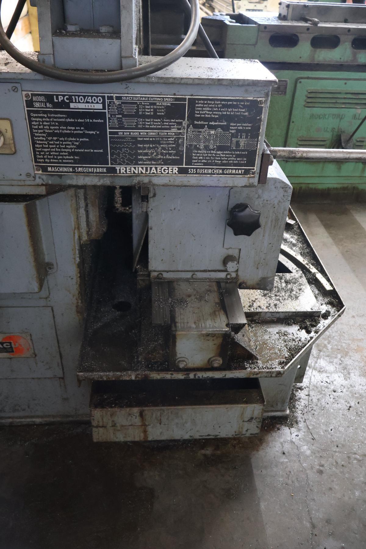 4.25" x 15.75" Maschinen Wagner #LPC-110/400, semi-auto mitering cold saw, 45&deg;-90&deg; miter, 15.75" blade - Image 3
