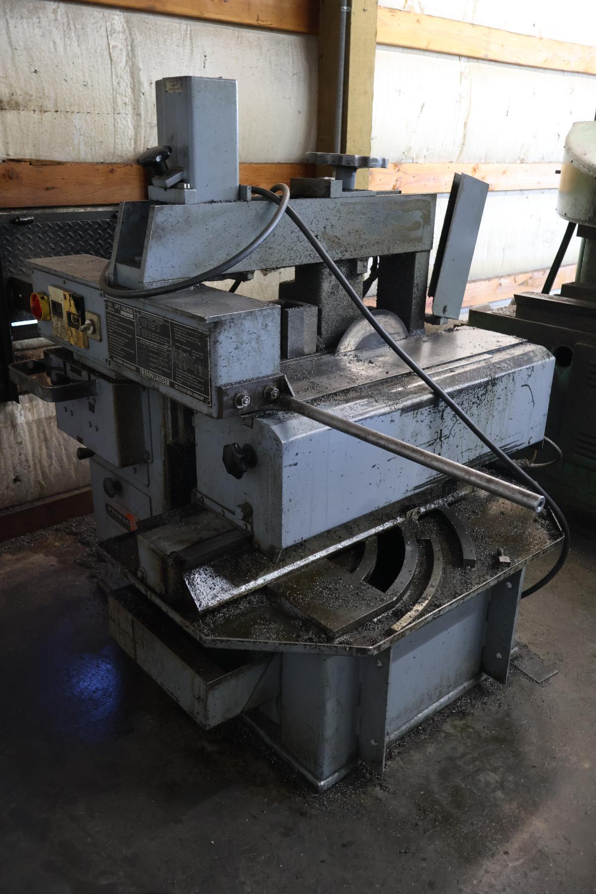 4.25" x 15.75" Maschinen Wagner #LPC-110/400, semi-auto mitering cold saw, 45&deg;-90&deg; miter, 15.75" blade - Image 4