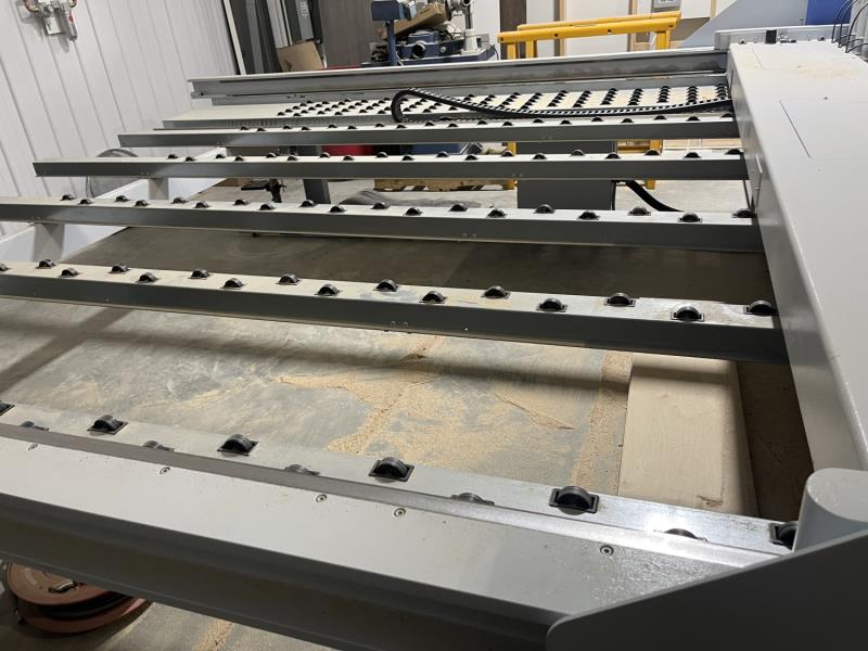 Holzma #HPP-250, front load automatic panel saw, 149.6" cutting length, 2.95" blade projection, 18 HP, 4,700 - Image 4