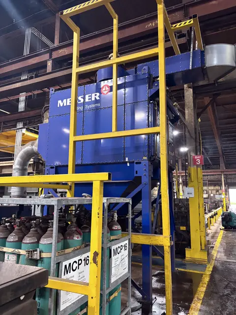 Messer #MPC2000, CNC dual head plasma table, 13' x 61' table, (2) Hypertherm 400 amp plasma, Global - Image 6