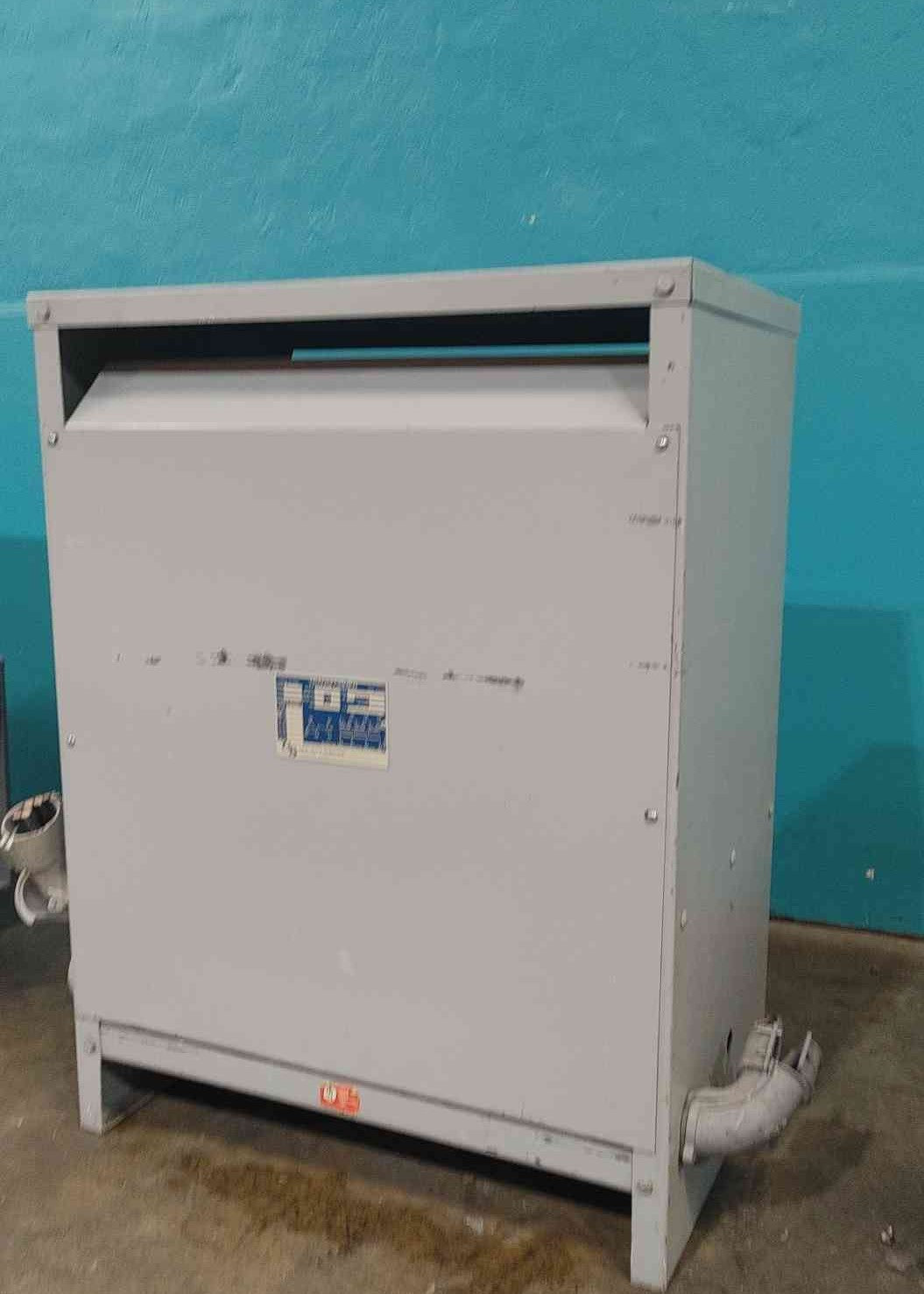 150 KVA 480 Delta Primary, 208Y/120 Secondary, Hevi-Duty #THP150, Dry Type Transformer, 3 Phase - Image 2