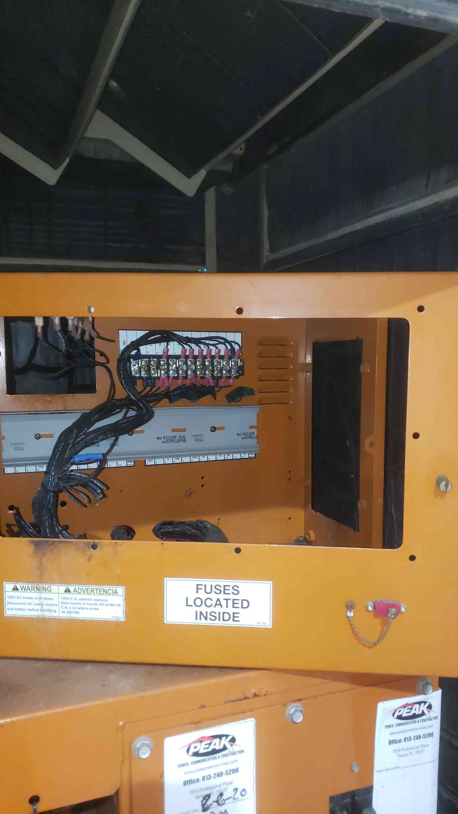 60 KW Generac #SD060, diesel generator set, John Deere engine, 120/240 Volts, 250 A, 1 phase, 42 hours, 2007 - Image 3