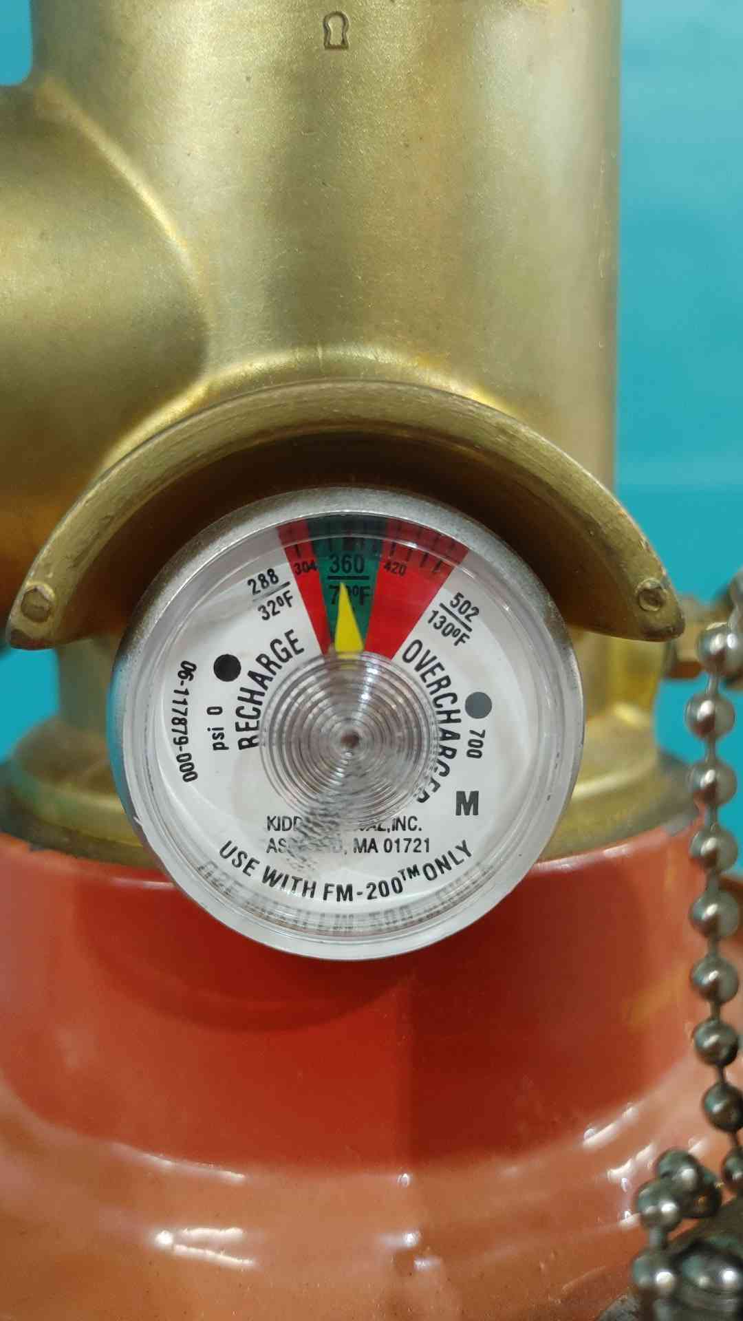 289 lbs. Fenwal, FM-200 agent, fire suppression - Image 3