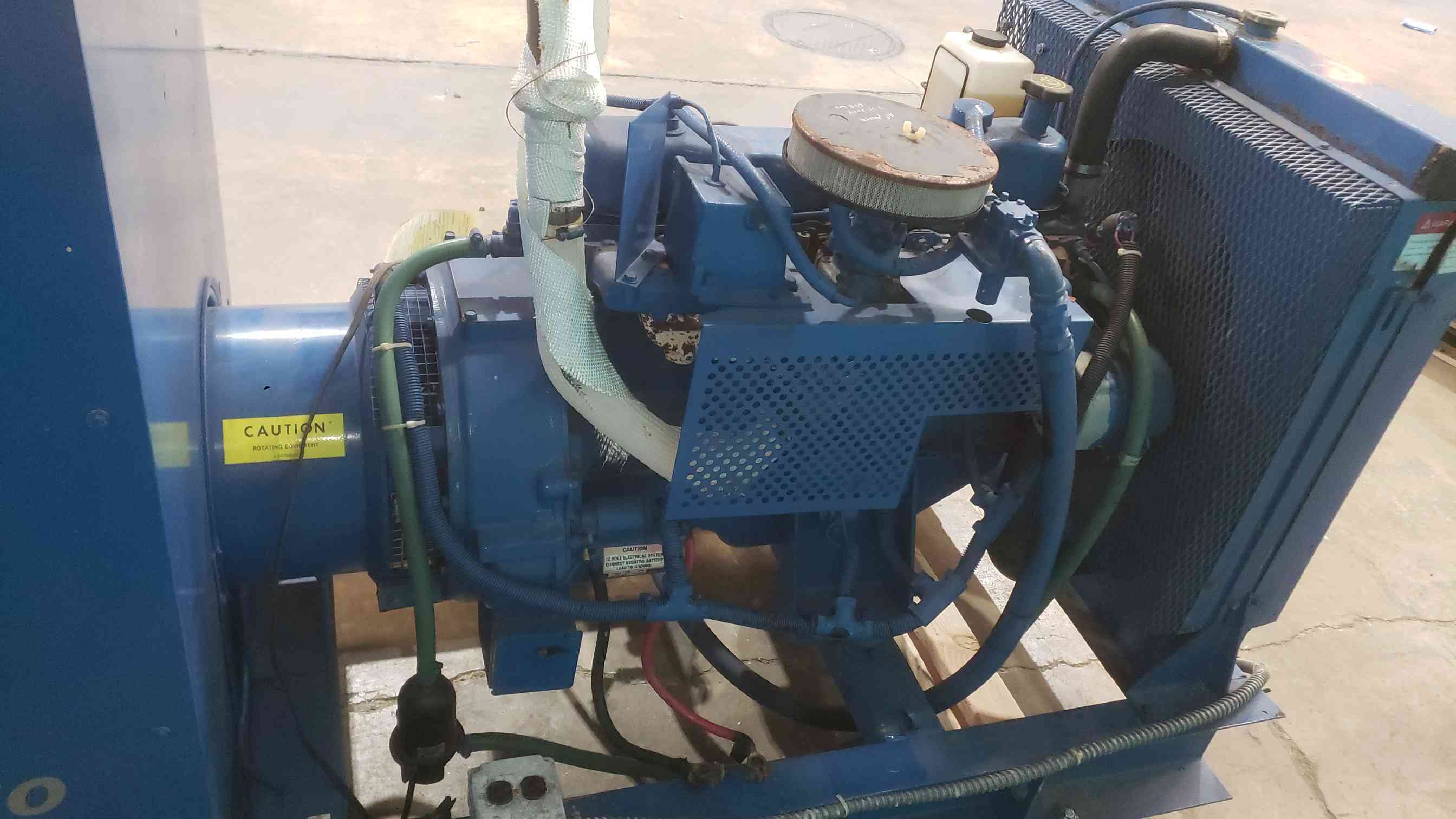 25 KW MagneTek #RLS-310, LP/NG generator set, 120/240 Volts, 104 A, AS IS - Image 6