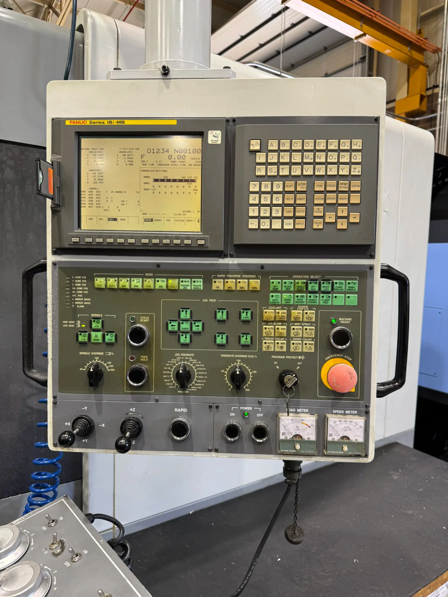 Daewoo Doosan #VM-925, CNC Vertical Machining Center, 78.7" X, 36.4" Y, 31.5" Z, 12000 RPM, CAT 50, 30 - Image 2
