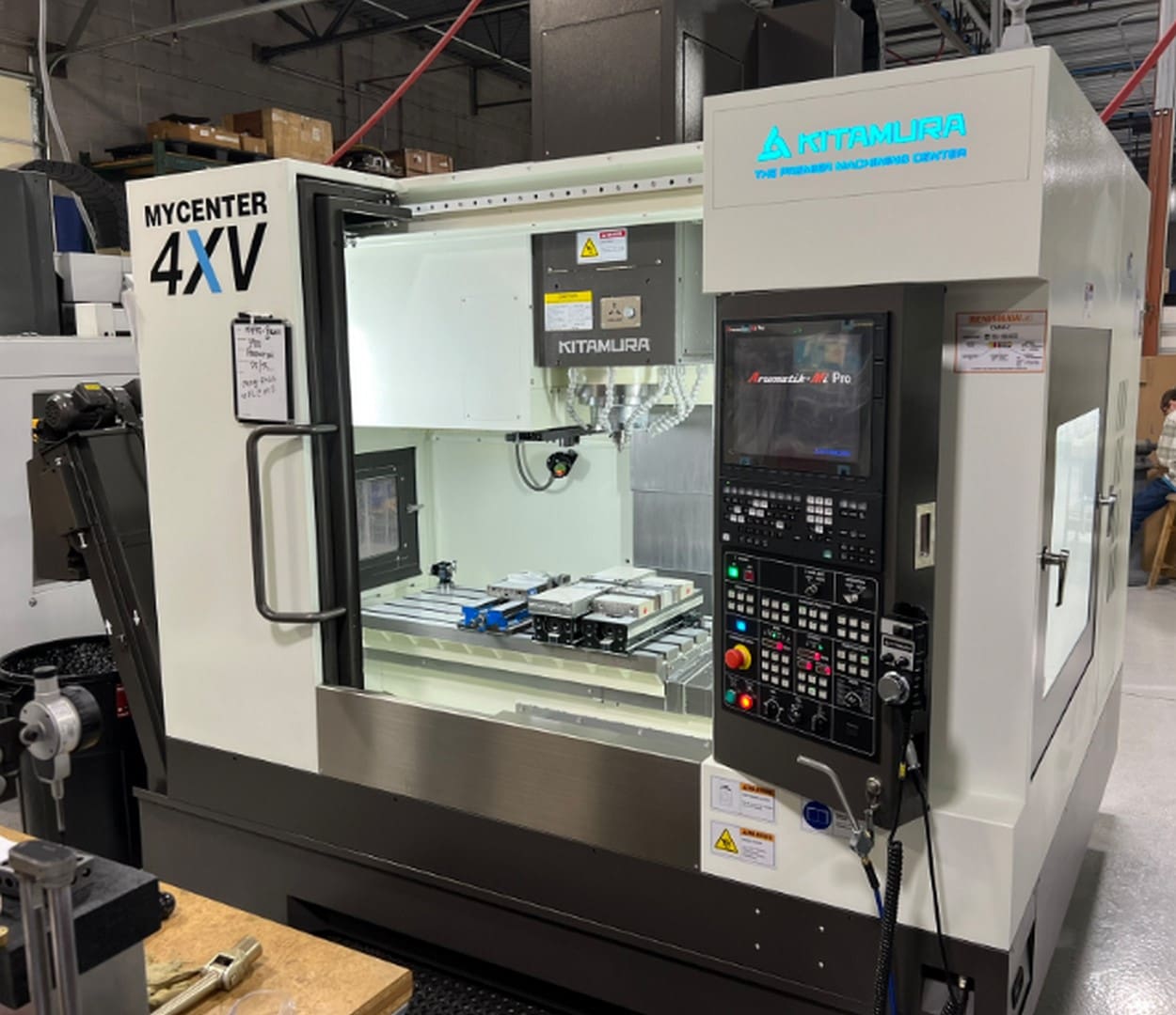 Kitamura #MyCenter-4XV, CNC Vertical Machining Center, 40.2" X, 20.1" Y, 20.1" Z, 15000 RPM, CAT 40, 40 HP - Image 2