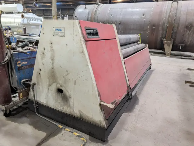 120" x 5/8" Davi #MCB-3030, 4-Roll Plate Bending Roll, control pedestal, 2008 - Image 3