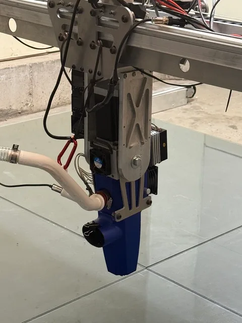 Erectorbot #EB120105-HD, 3D Printer, Blue Zircon extruder, floor control center, Planet CNC control software - Image 3