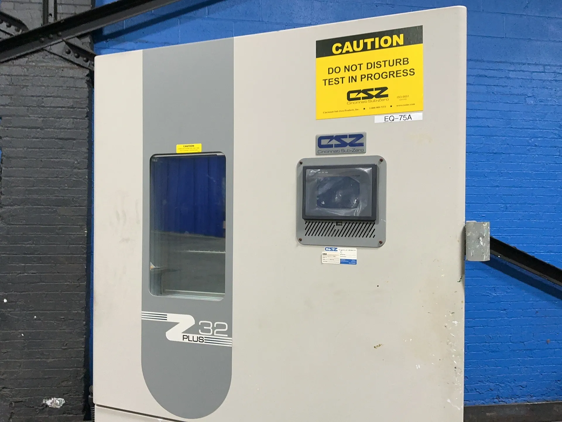 38" x 34" x 38" chamber, CSZ #ZP-32-1.5H/AC, environmental test chamber, R-404A, 34 A (2 available) - Image 2