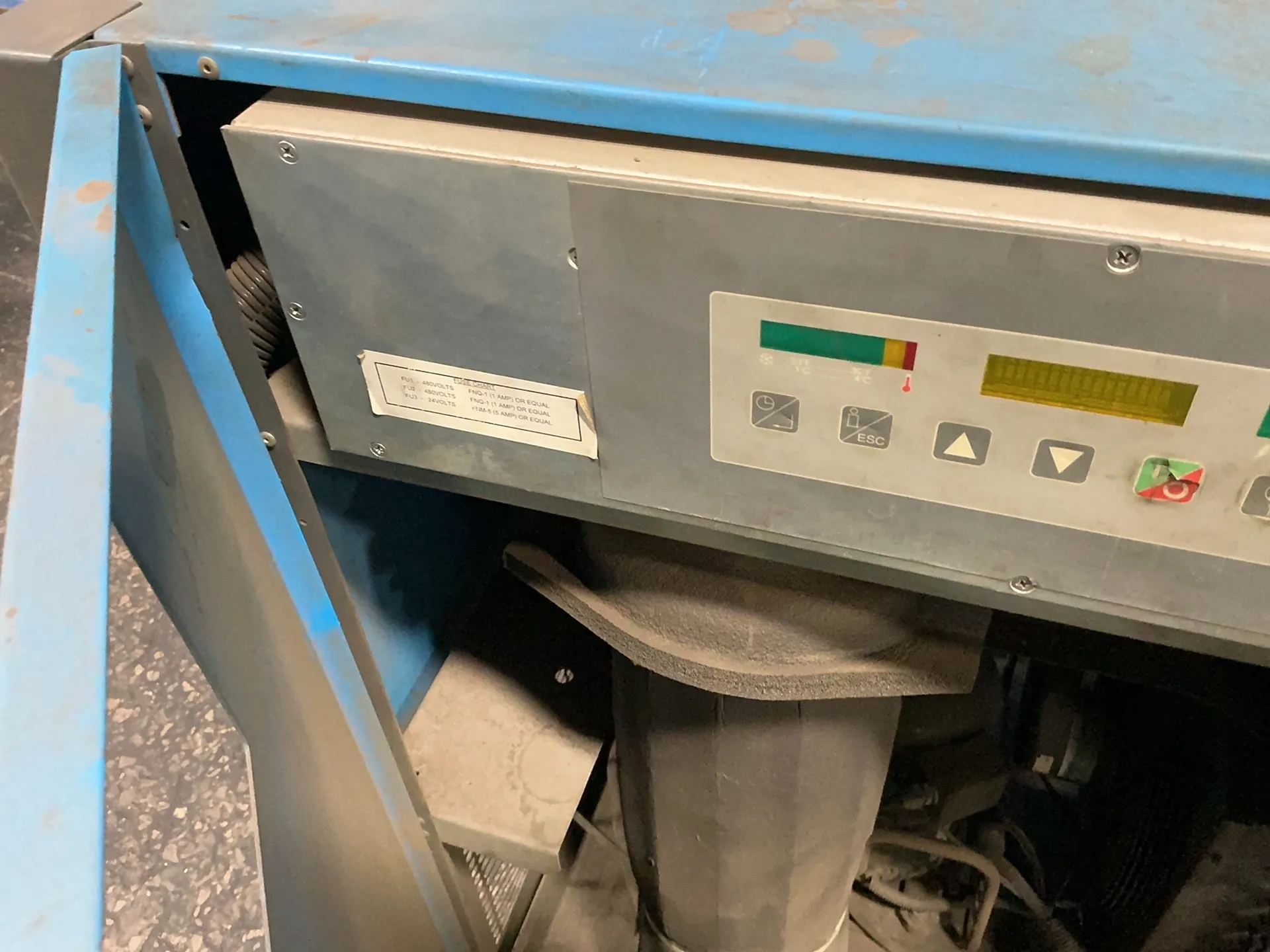 400 SCFM, 100 PSIG, Hankison #HPRP400, refrigerated compressed air dryer, 100°F, R-134a, 1/6 HP, 15.9 A - Image 4