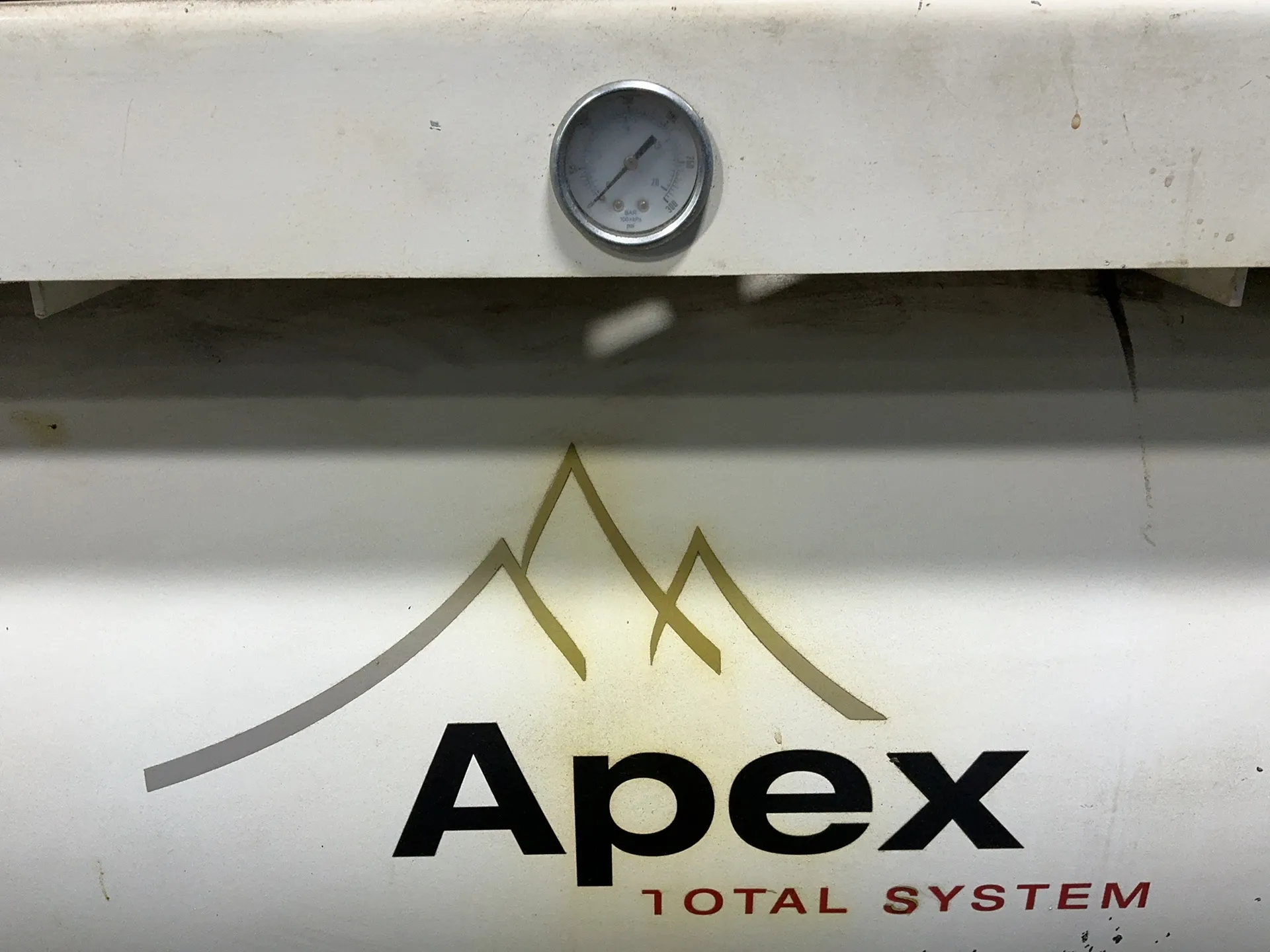 75 SCFM, 232 PSI, Gardner Denver #APEXVS7-11A, air compressor, 15 HP, 208 gallon tank, 3510 RPM, 2014 - Image 3