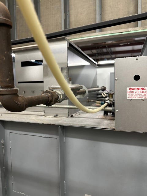 120 lb. ADC/Milnor #MLG-122, Natural Gas Dryer, 12" W.C. max. gas supply pressure, microprocessor control - Image 4