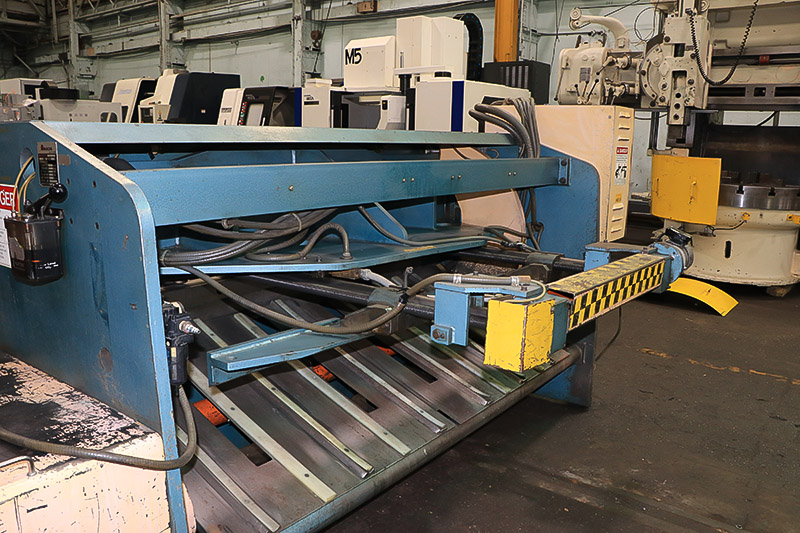1/4" x 6' Amada #M-2060, Mechanical Shear, 60 SPM, front operated power back gauge, squaring arm, dual front - Image 2