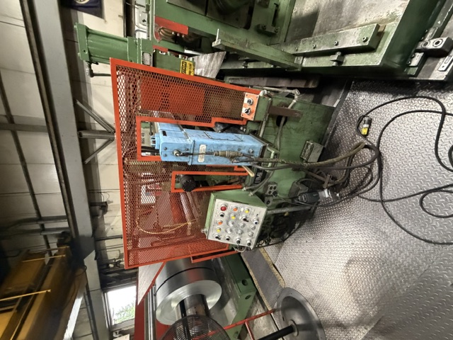 66" x .187" UMI, slitting line, 40,000 lb., .015" - .187" thick, 7" arbor, 2 slitter heads, 75 HP DC, 44,000 - Image 3