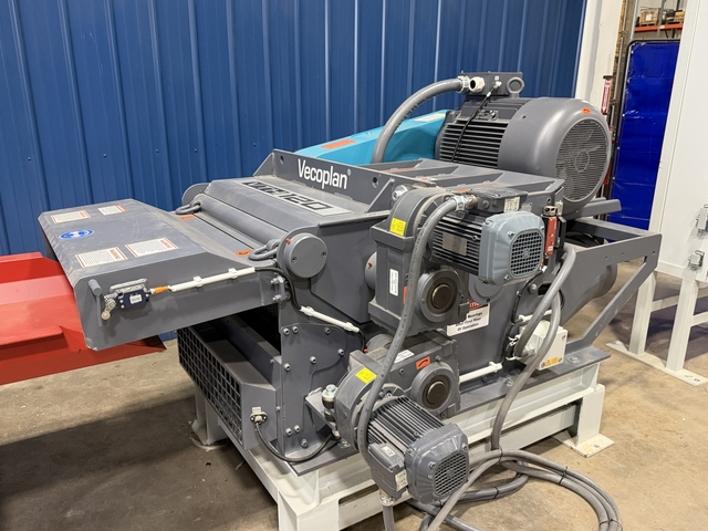 Vecoplan #VTH-85/12/2, horizontal wood grinder, 5" x 34" infeed opening, 5600 PPH, 390 RPM, 100 HP, (44) - Image 6
