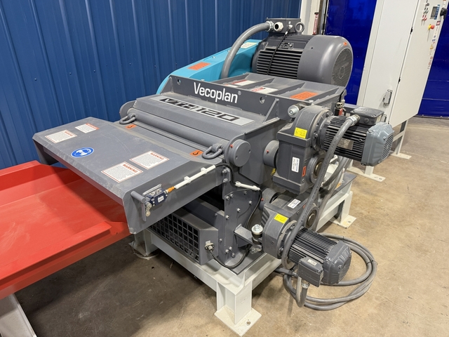 Vecoplan #VTH-85/12/2, horizontal wood grinder, 5" x 34" infeed opening, 5600 PPH, 390 RPM, 100 HP, (44) - Image 7