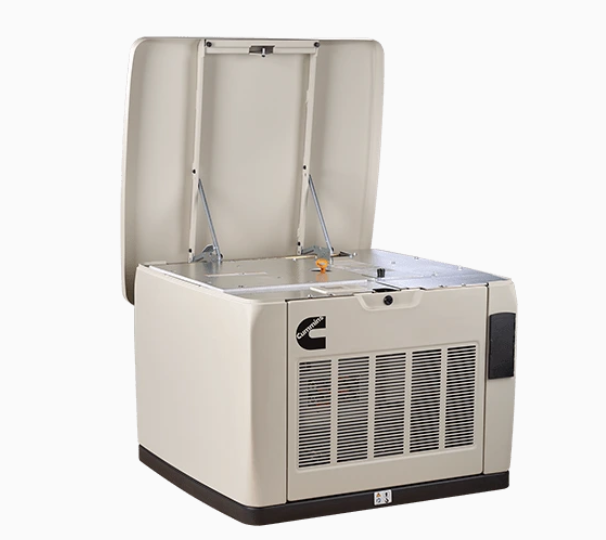 20 kW Cummins #RS20AC, Natural gas or LP Generator, 200-Amp SE-Rated automatic transfer switch, never used - Image 1