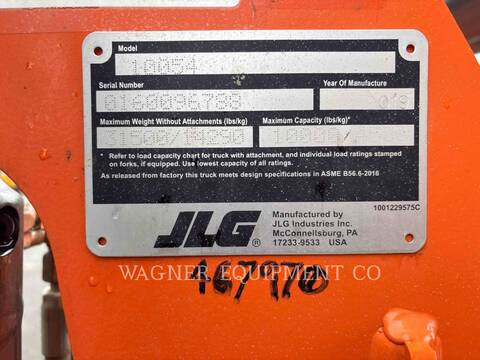 Sky Trak 10054 T4F, Telehandler, 2960 hours, S/N: 160096788, 2019 - Image 6