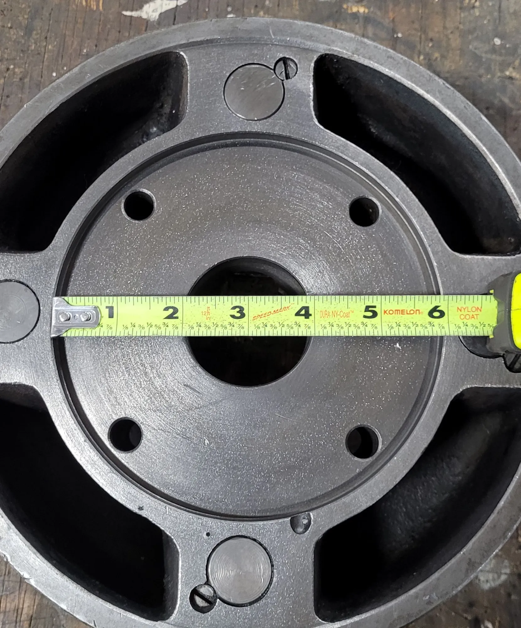 10" Pratt & Whitney Burnerd, 4-jaw lathe chuck, flat back - Image 10