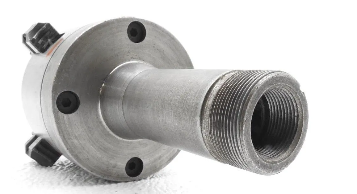 3" 4-jaw lathe chuck, 5C collet mount - Image 3